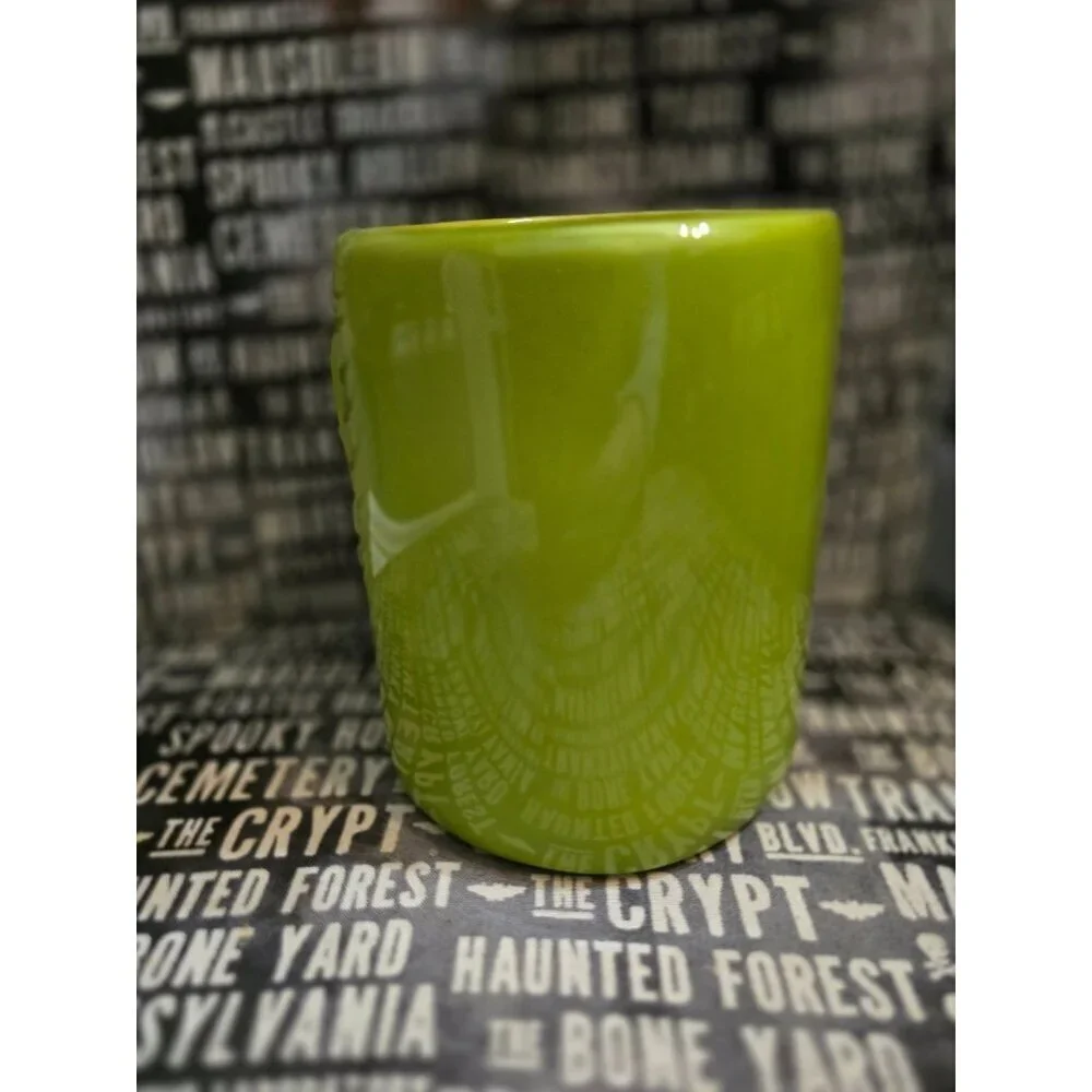 NWT Rae Dunn Neon Green Hocus Pocus Coffee Mug Halloween